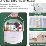 XIAPIA Makeup Organizer(light luxury)